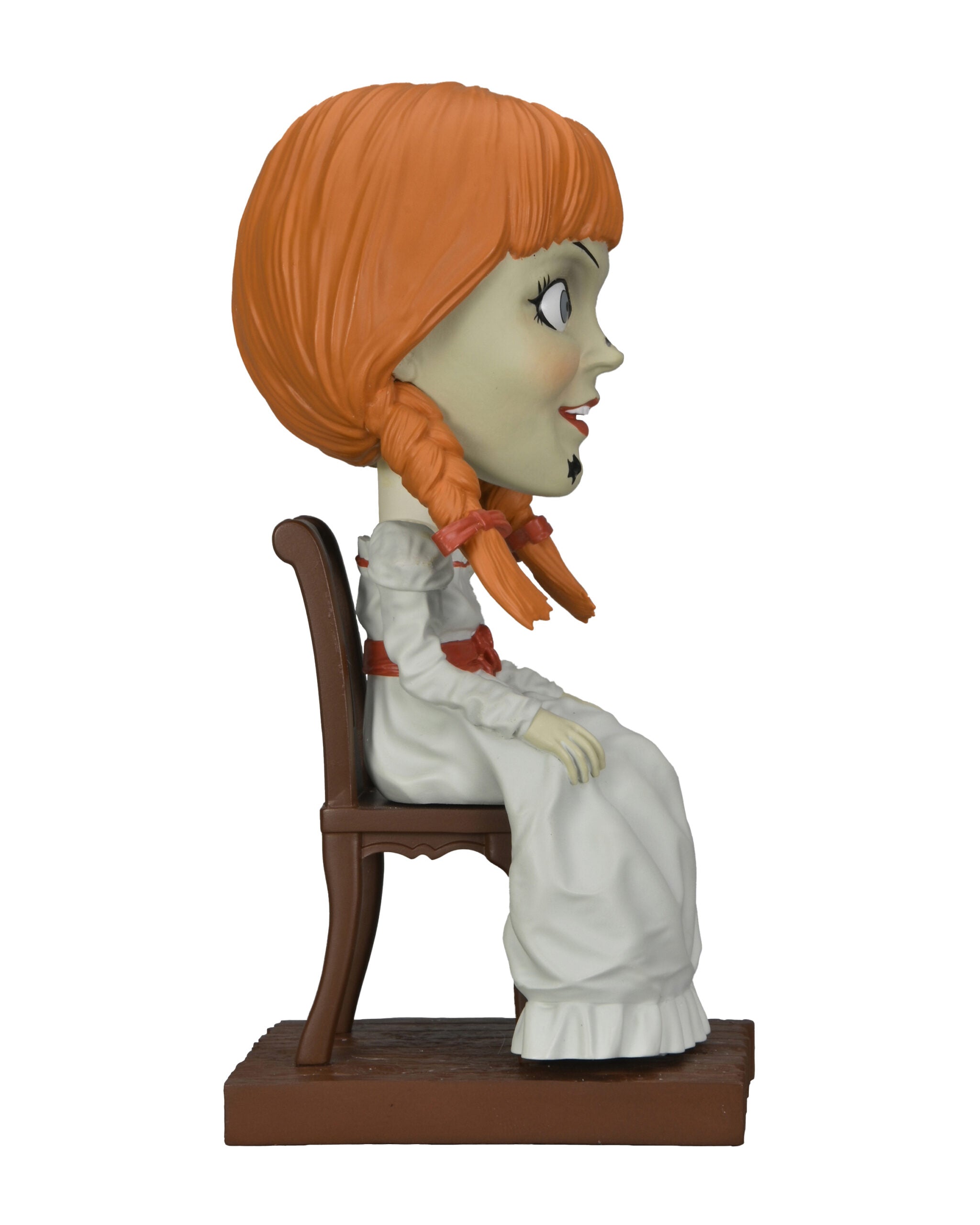 NECA Collectible The Conjuring Universe Annabelle Head Knocker Resin Figure for Horror Fans
