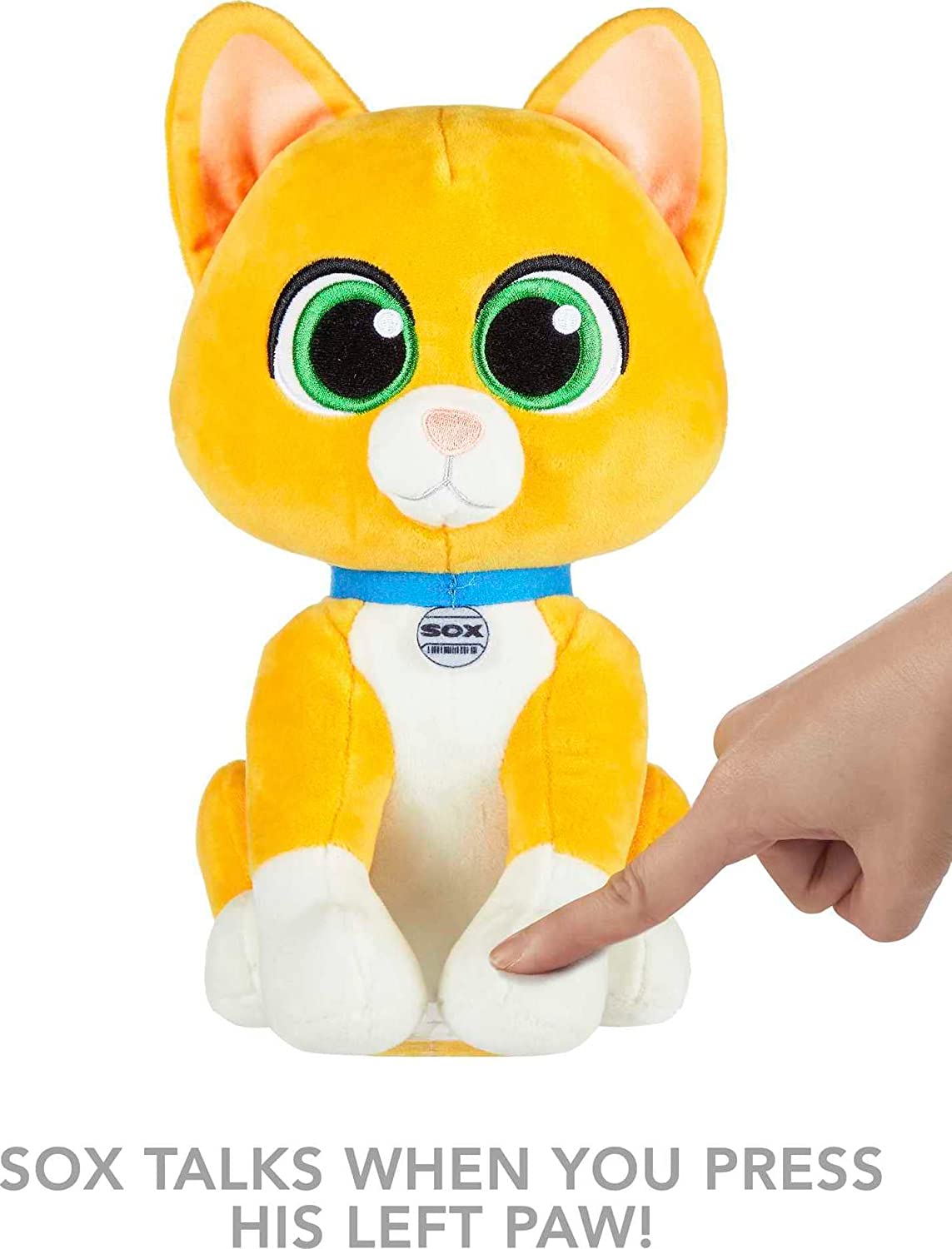 Disney Pixar Lightyear Mission Pal Sox Interactive Talking Plush Toy for Kids