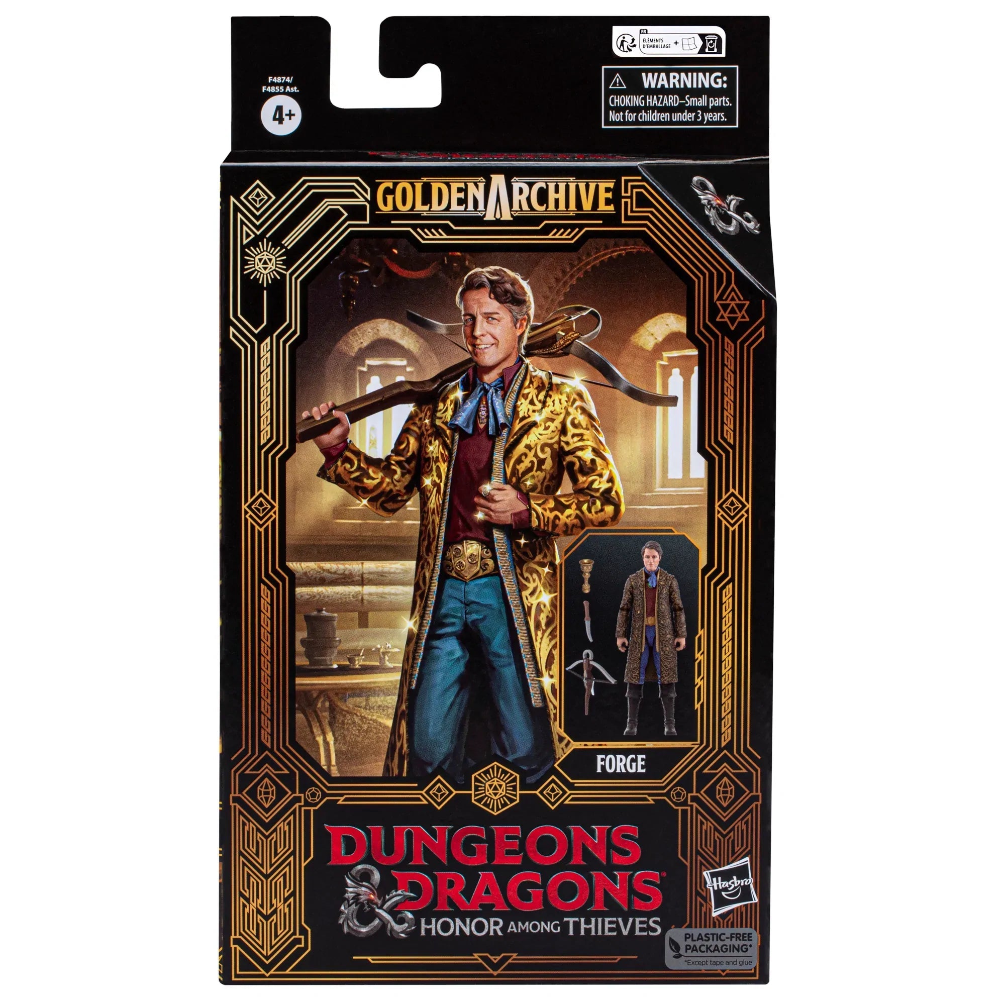 6-Inch Premium Dungeons & Dragons Golden Archive Forge Collectible Action Figure