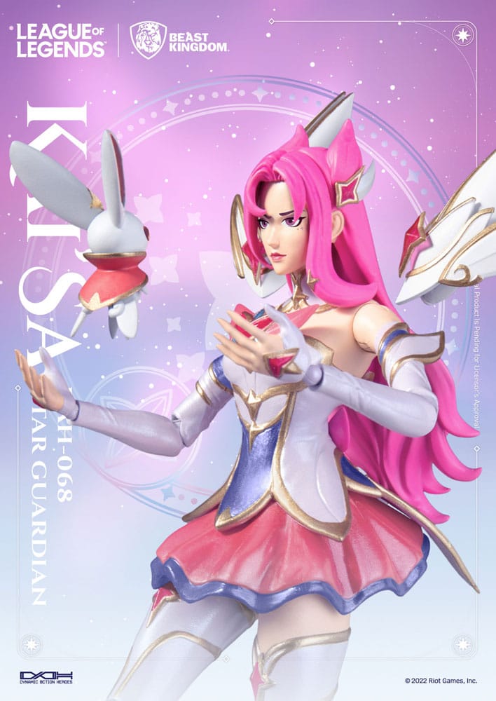 Beast Kingdom League of Legends Dynamic Action Hero DAH - 068 Star Guardian Kai'Sa Collectible Figure