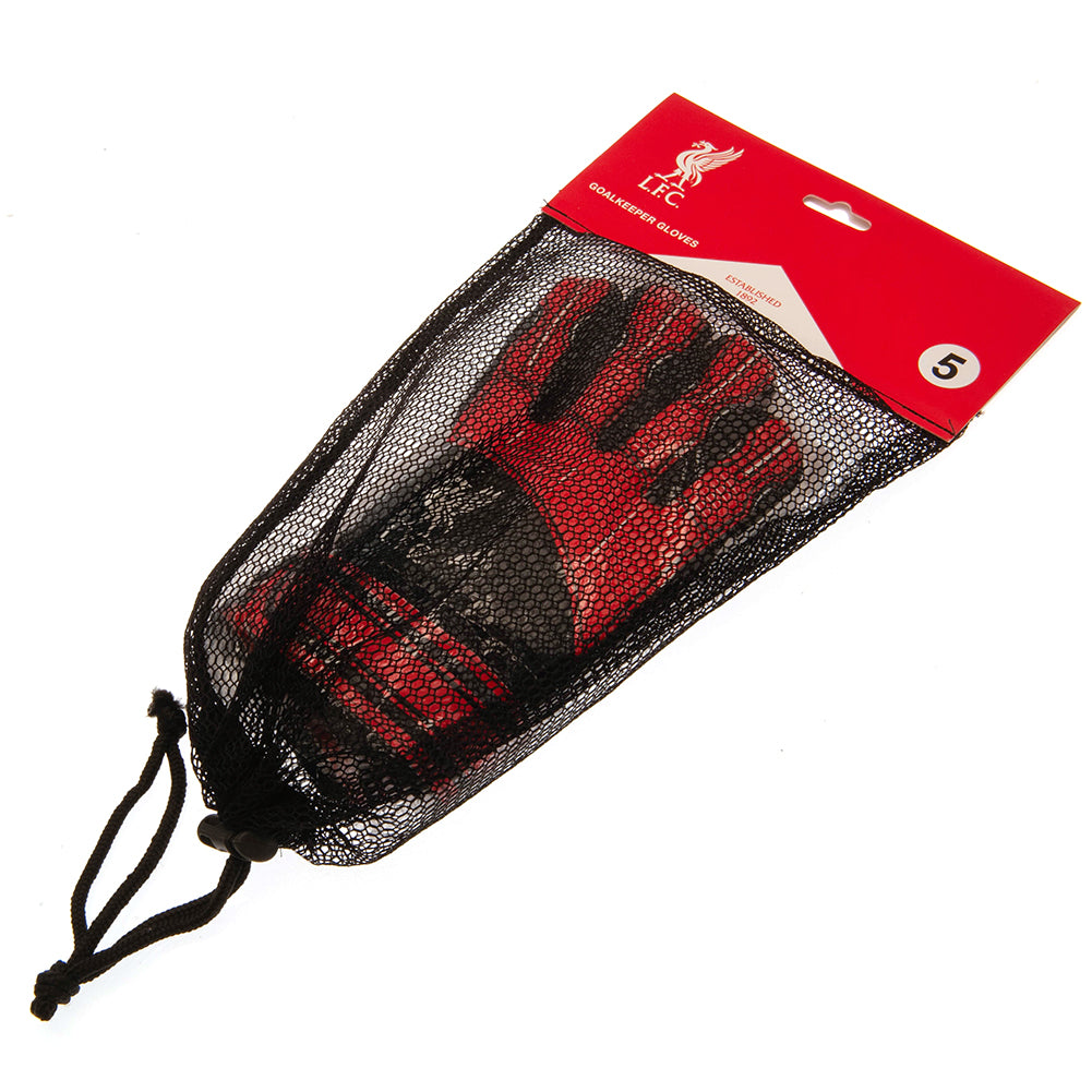 Liverpool Football Club Goalkeeper Gloves for Kids: Appropriate Sizing