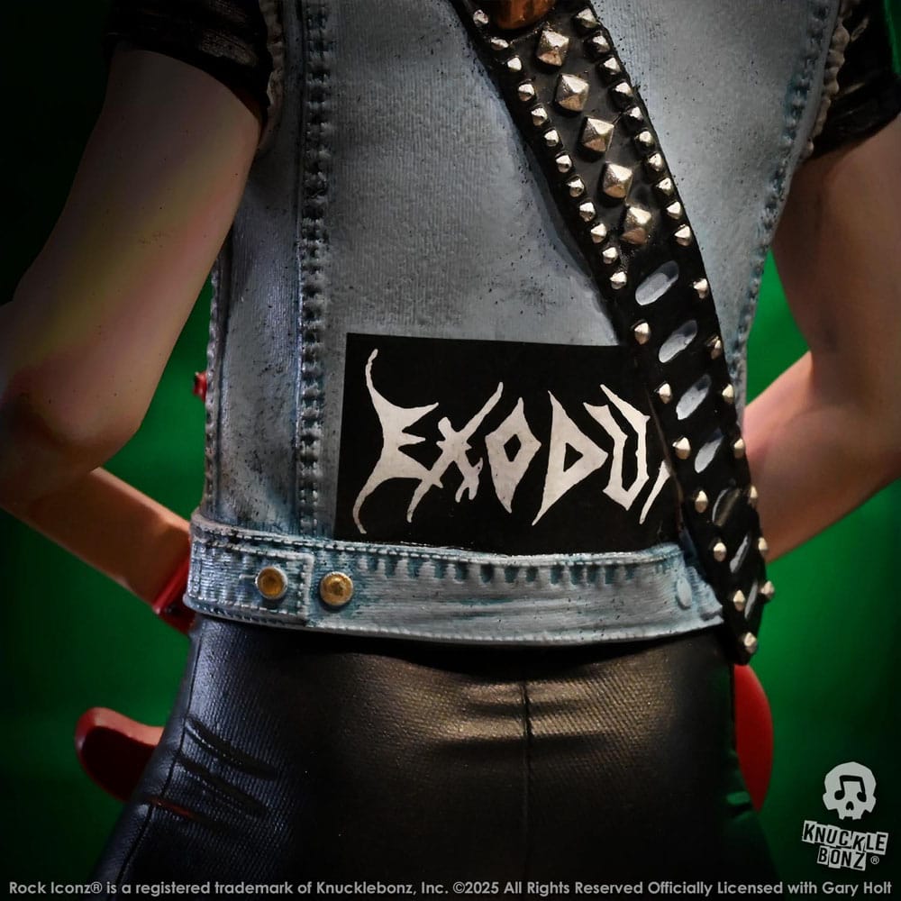Limited Edition 1/9 Scale Exodus Rock Iconz Gary Holt Hand - crafted Statue