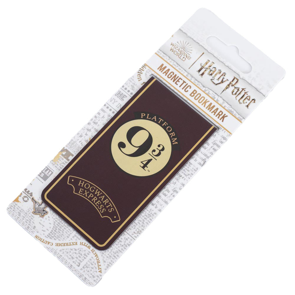 Harry Potter Themed 9 3/4 Platform Magnetic Bookmark for Book Lovers