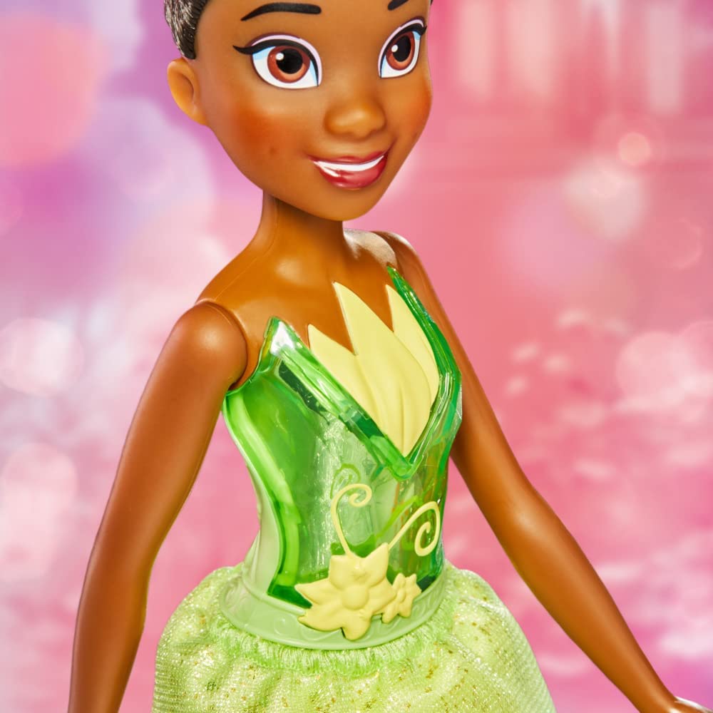 Disney Princess Fashion Royal Shimmer Tiana Doll for Kids' Imaginative Play