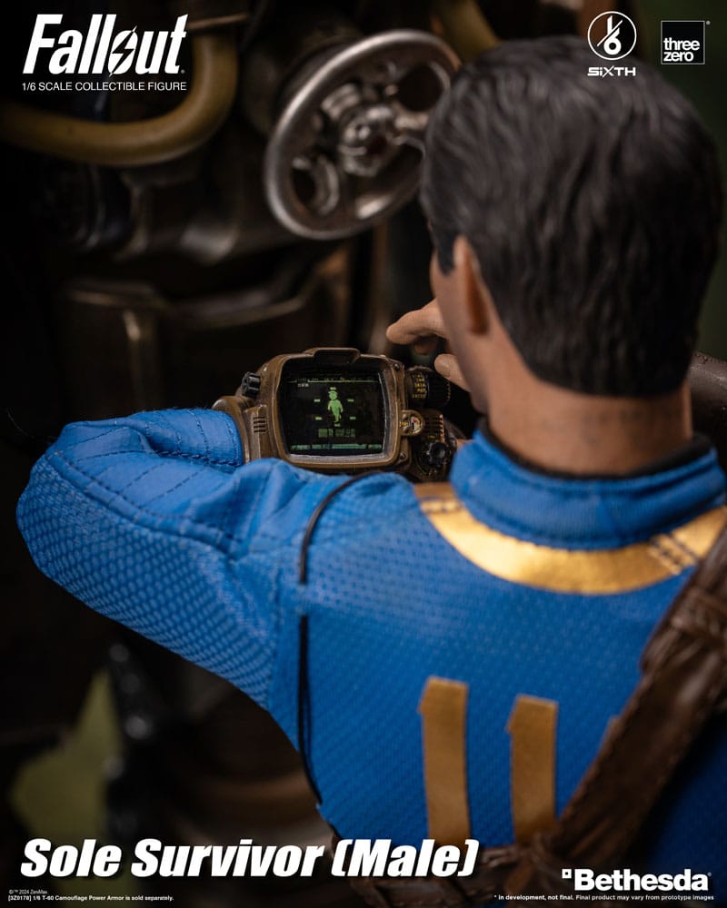 Fallout 4 Male Sole Survivor 1/6 Scale Collectible FigZero Action Figure
