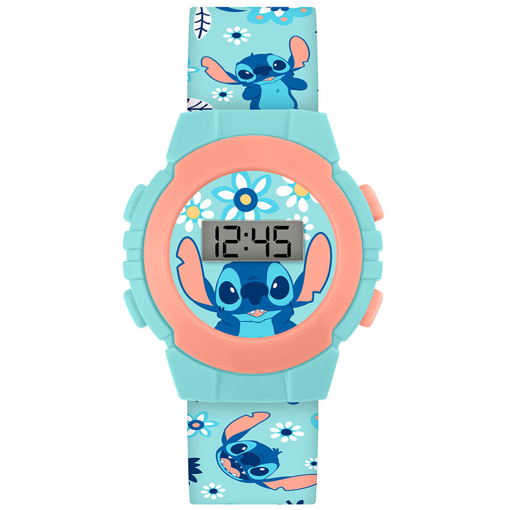Lilo & Stitch Branded Kids' Digital Wristwatch Featuring Stitch Character