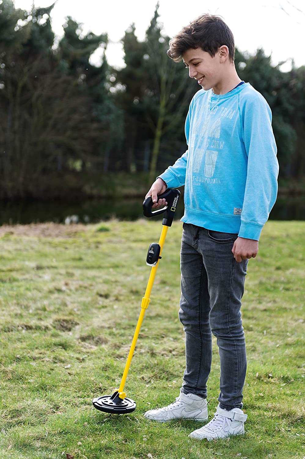 National Geographic Junior Adjustable Metal Detector for Kids