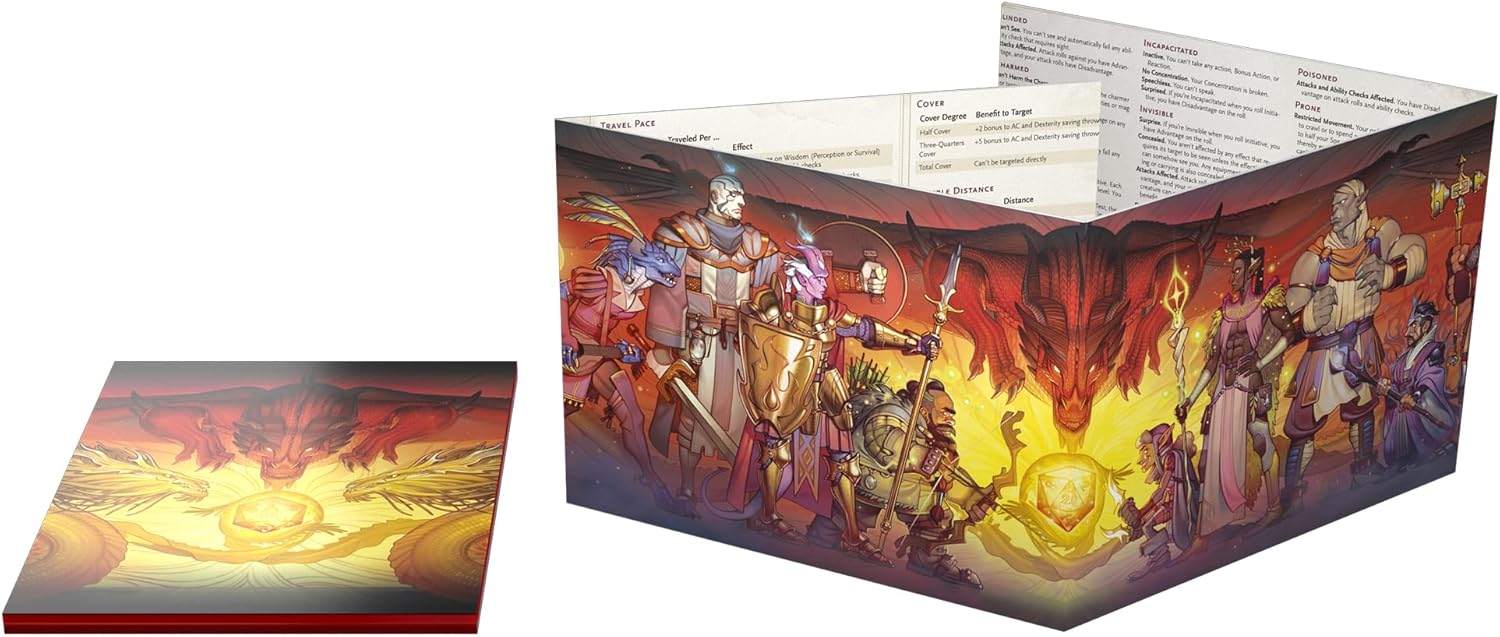 2024 Dungeon Master's Screen - Essential D&D DM Accessory