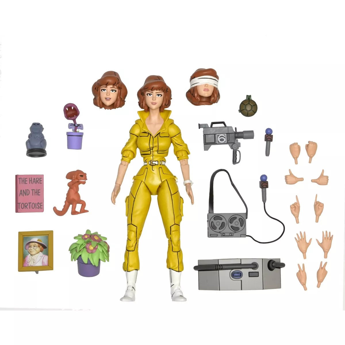 NECA's Ultimate 7 - inch Mirage Comics April O’Neil Action Figure from Teenage Mutant Ninja Turtles