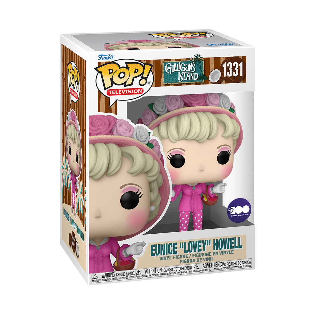 Eunice Lovey Howell Gilligan's Island Collectible Funko Pop! Vinyl Figurine for Whacky Adventure Fans