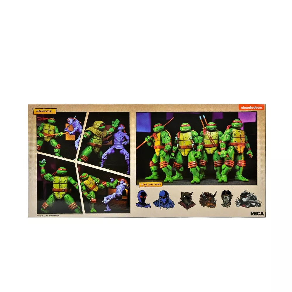 NECA Ultimate 7-Inch Teenage Mutant Ninja Turtles Action Figure 4-Pack Set from Mirage Comics