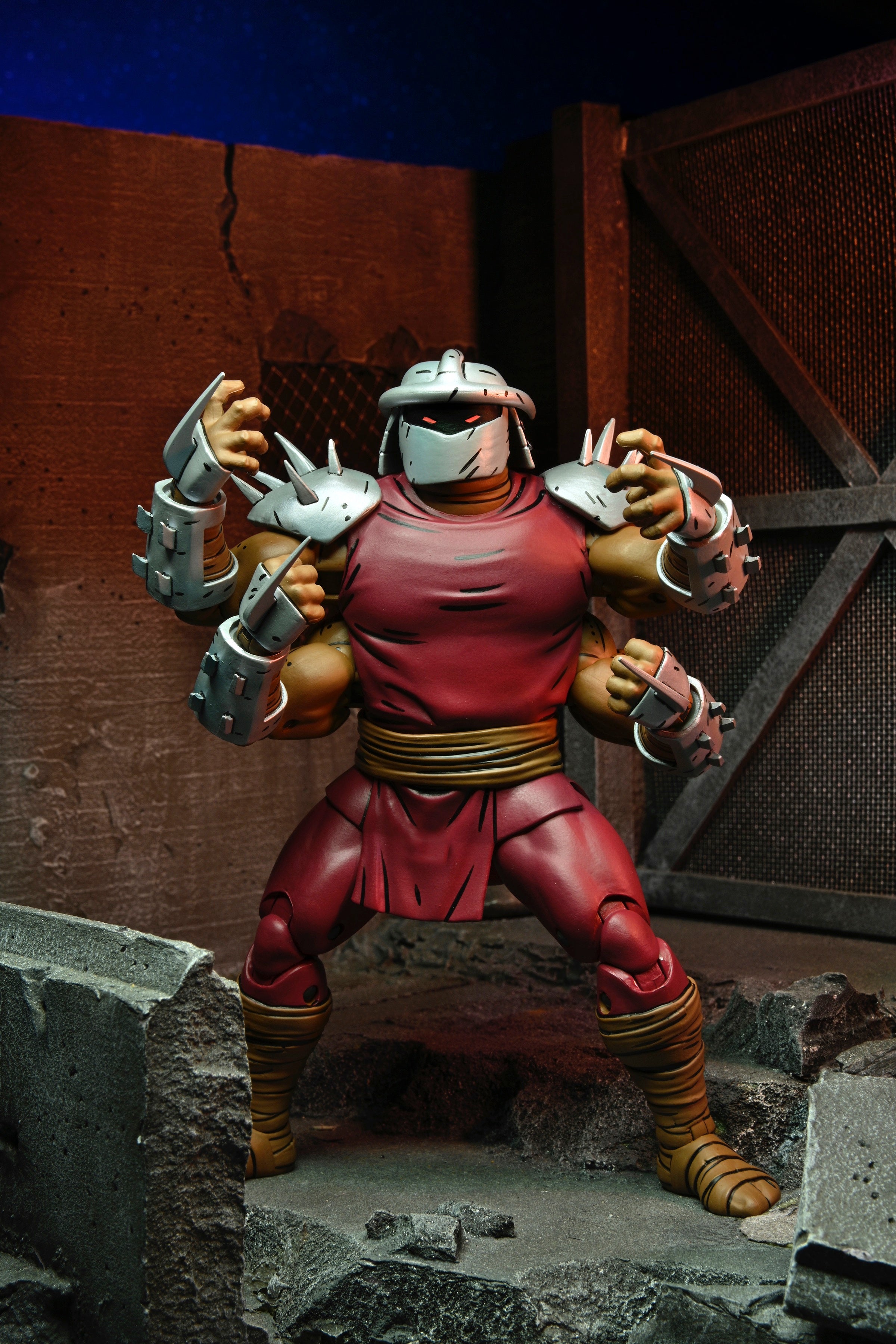 NECA Mirage Comics Deluxe 7-Inch Scale TMNT Shredder Clone & Mini Shredder Action Figure