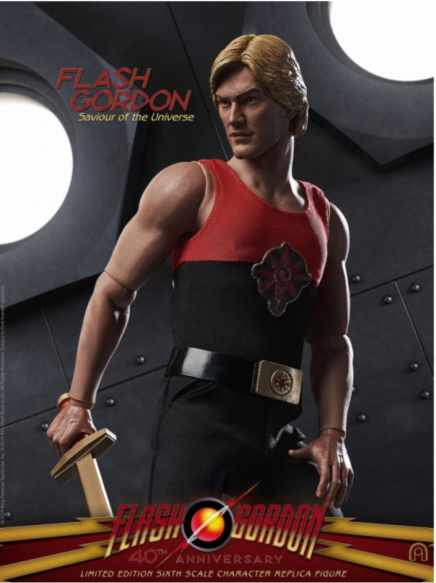 Big Chief Studios 1/6 Scale Exclusive Collector Figure of Flash Gordon