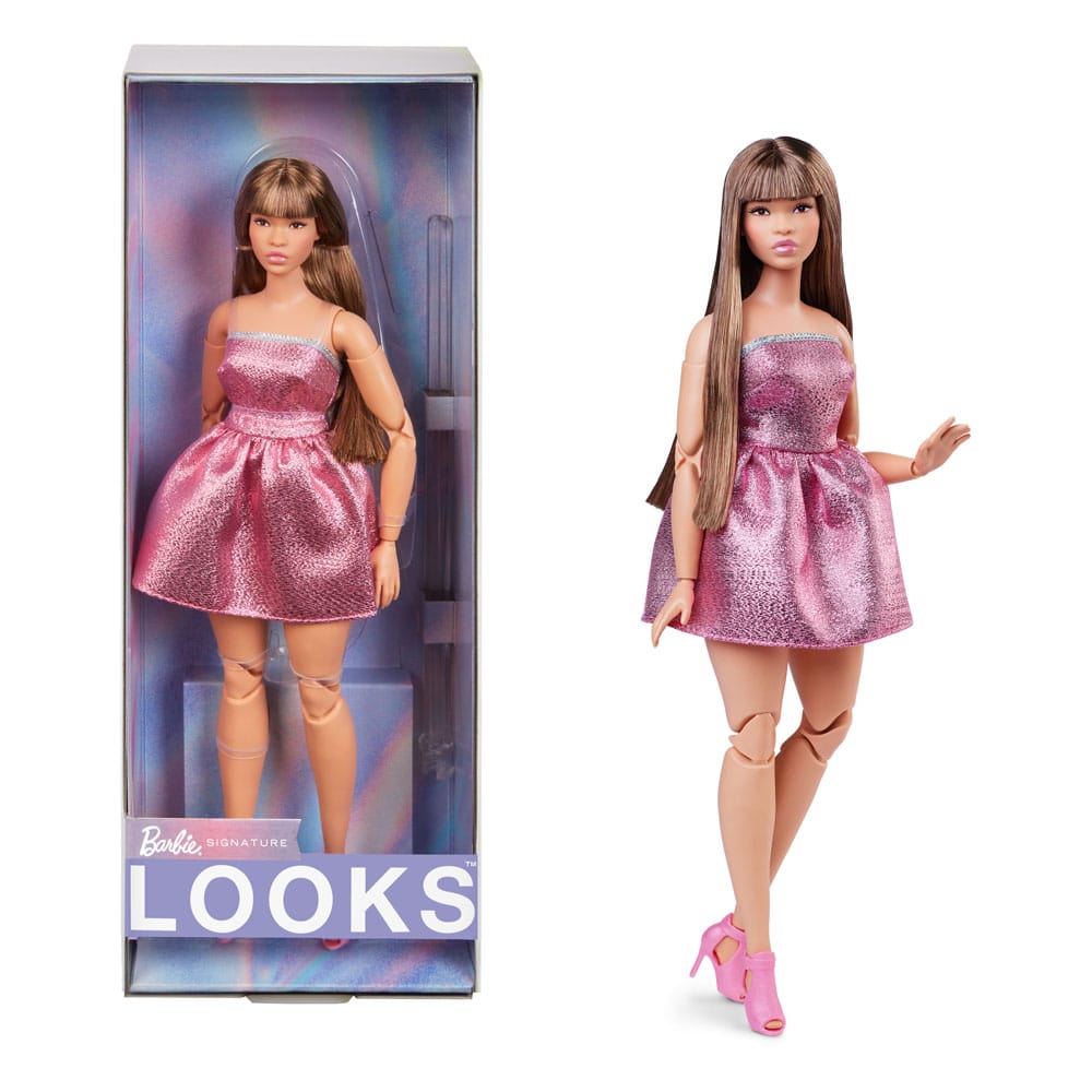 Barbie Signature #24 Doll in Trendy Pink Mini Dress