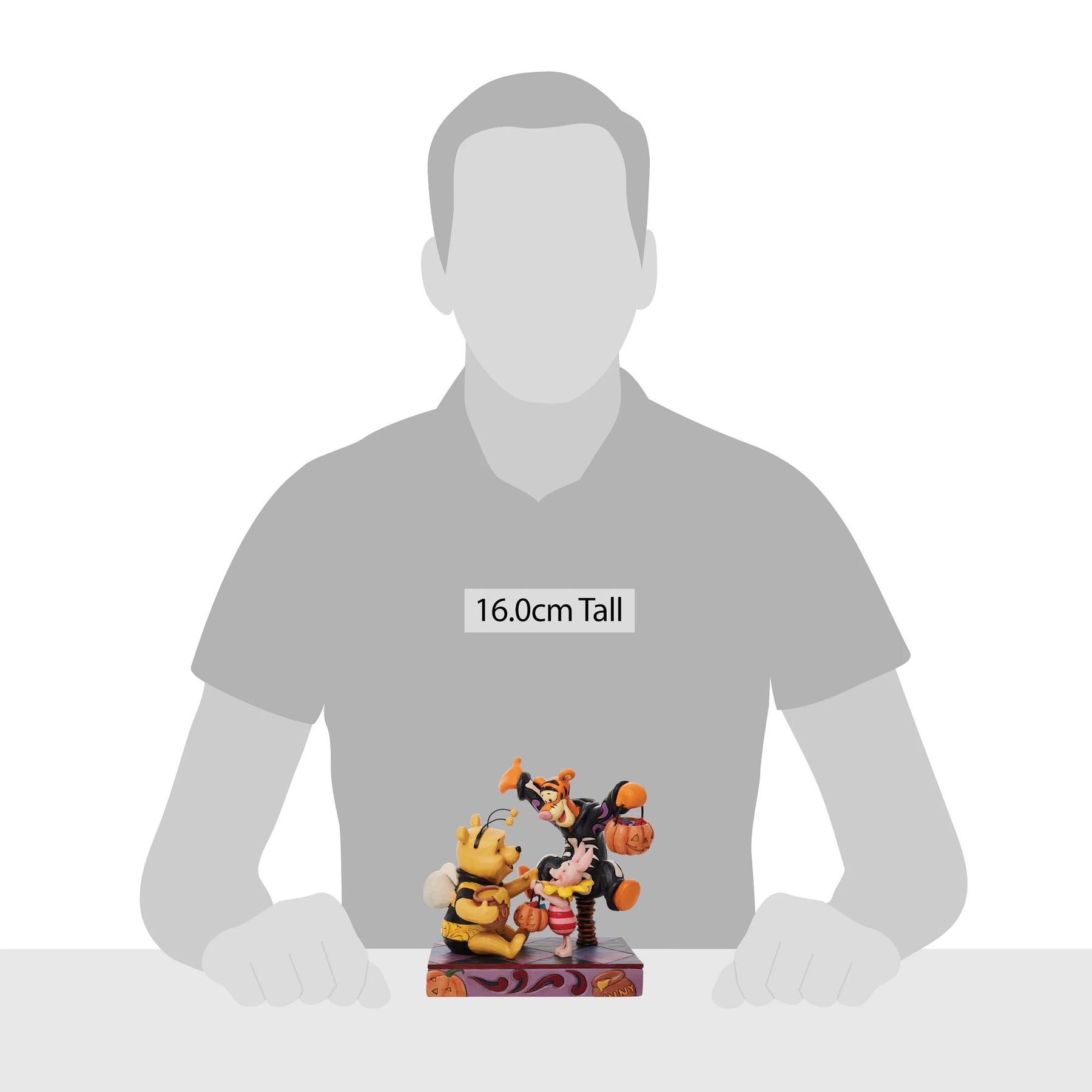 Disney Traditions Winnie the Pooh and Friends' Spooky Halloween Collectible
