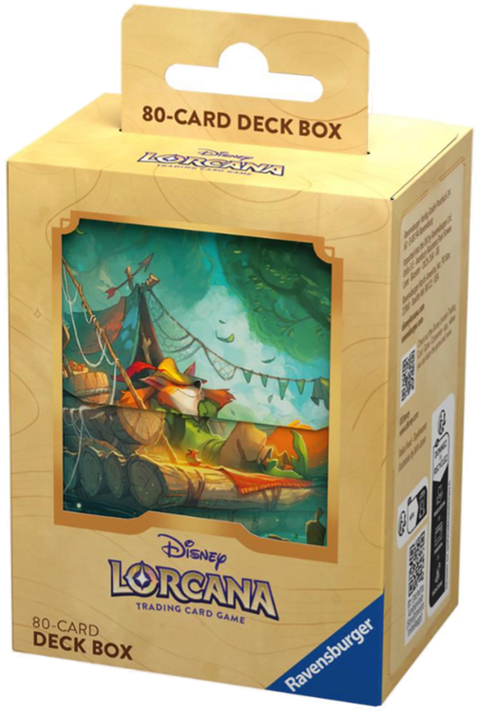 Disney Lorcana: Into The Inklands - Robin Hood Vibrant Trading Card Game Deck Box