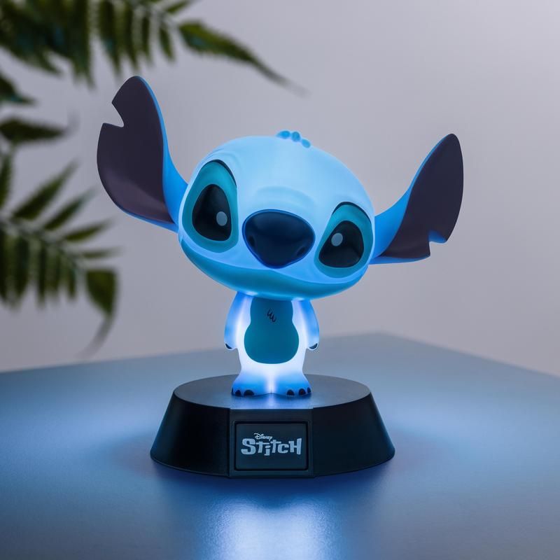 Disney Licensed Lilo and Stitch Themed Iconic Night Light for Home Decor