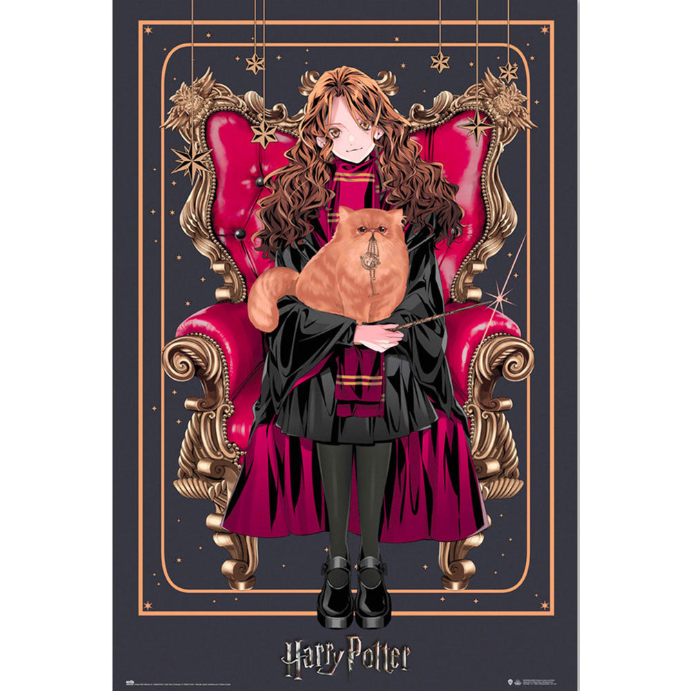High - Quality Harry Potter Themed Dynasty - Style Hermione Granger Wall Poster