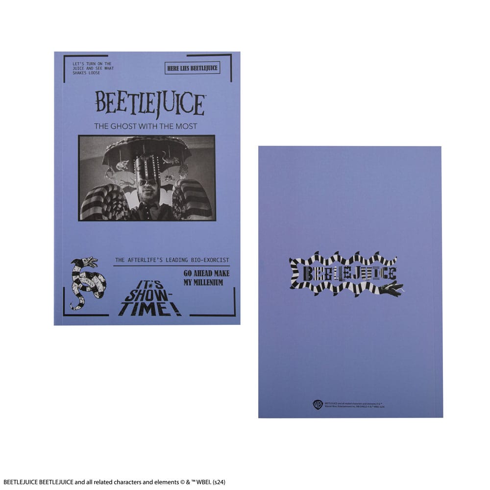 Beetlejuice It's Show Time Softcover Writing Notebook for Creative and Productive Writing