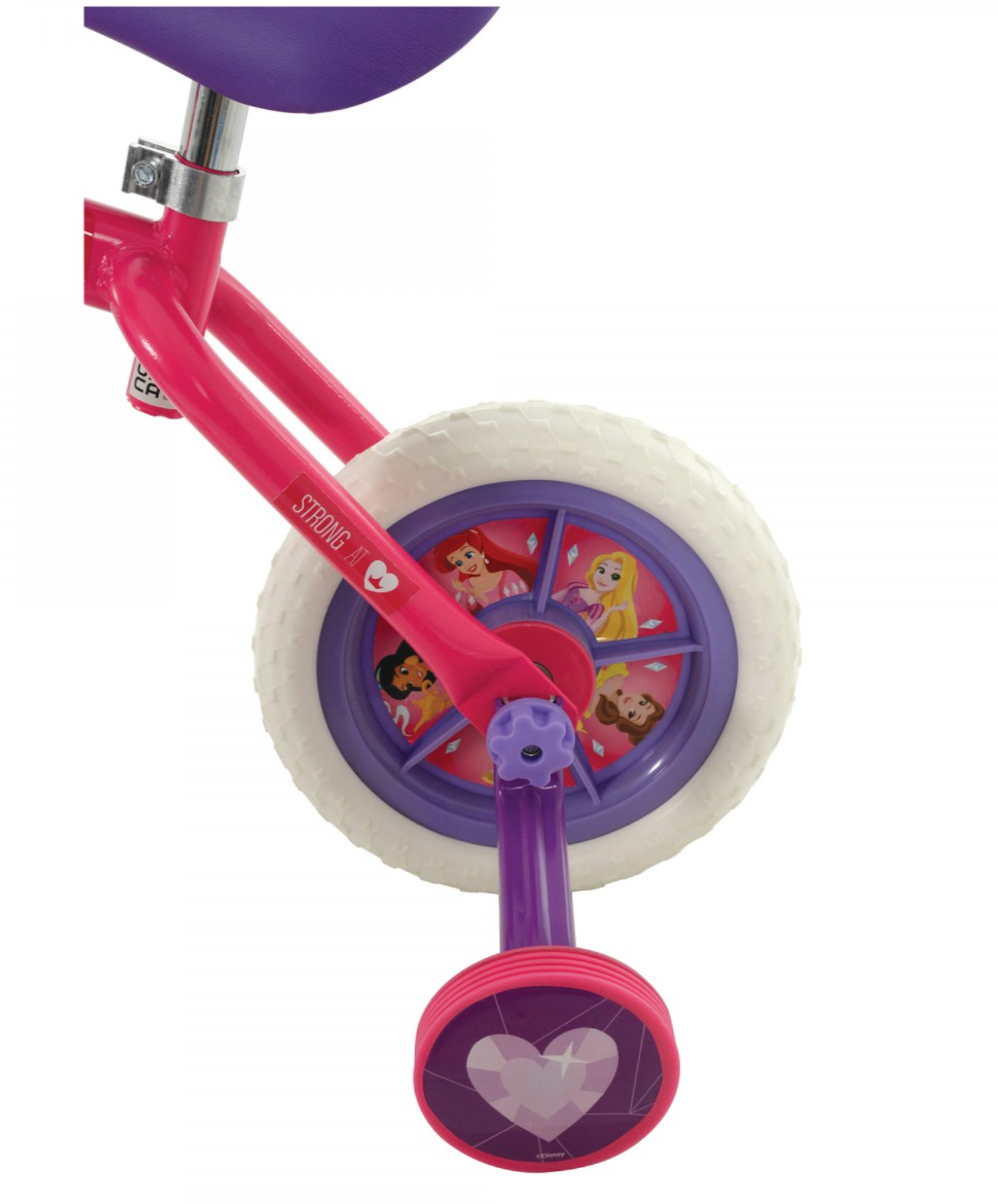 Disney Princess 2-in-1 10-Size Training and Balance Bicycle for Little Princess Fans