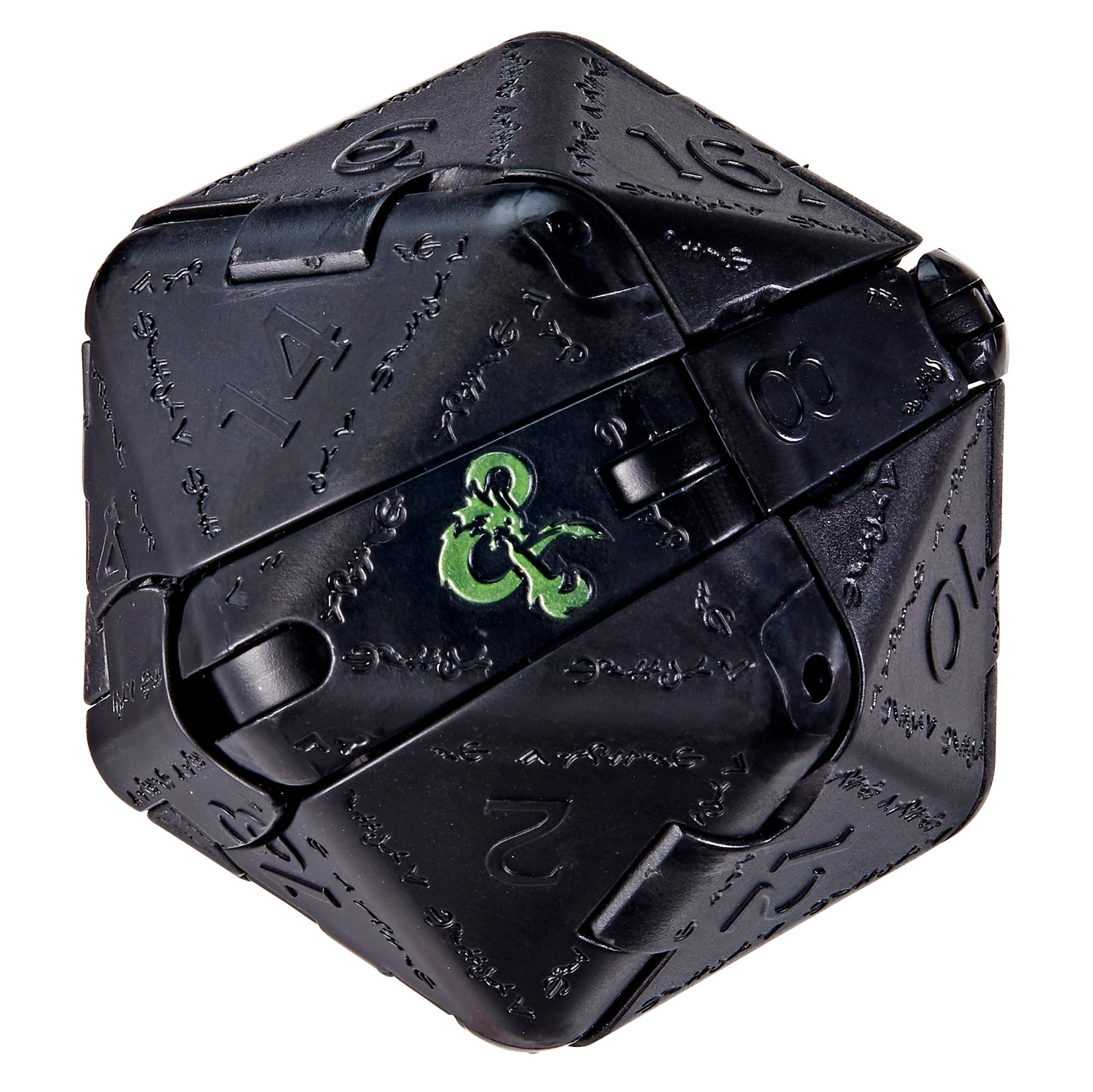 Dungeons & Dragons D&D Dicelings Transformable Black Dragon Action Figure