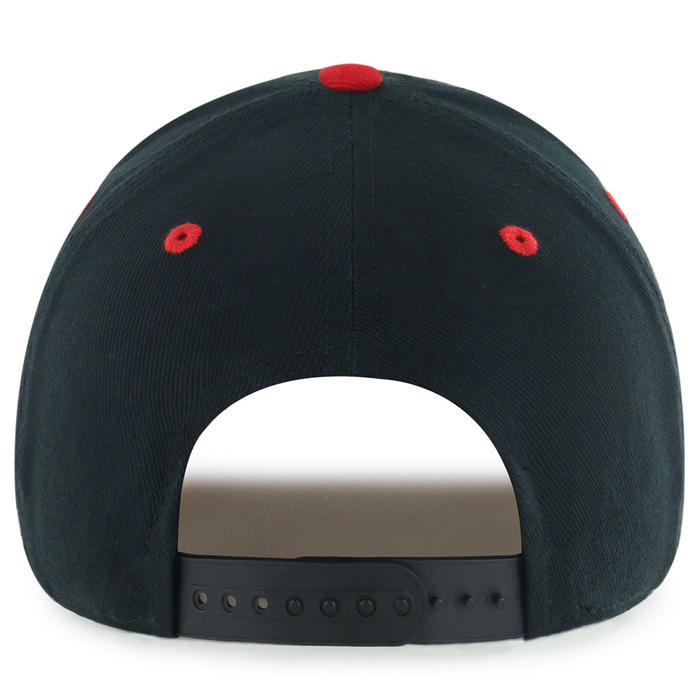 Official Liverpool Football Club Black Baseball Cap for Adults