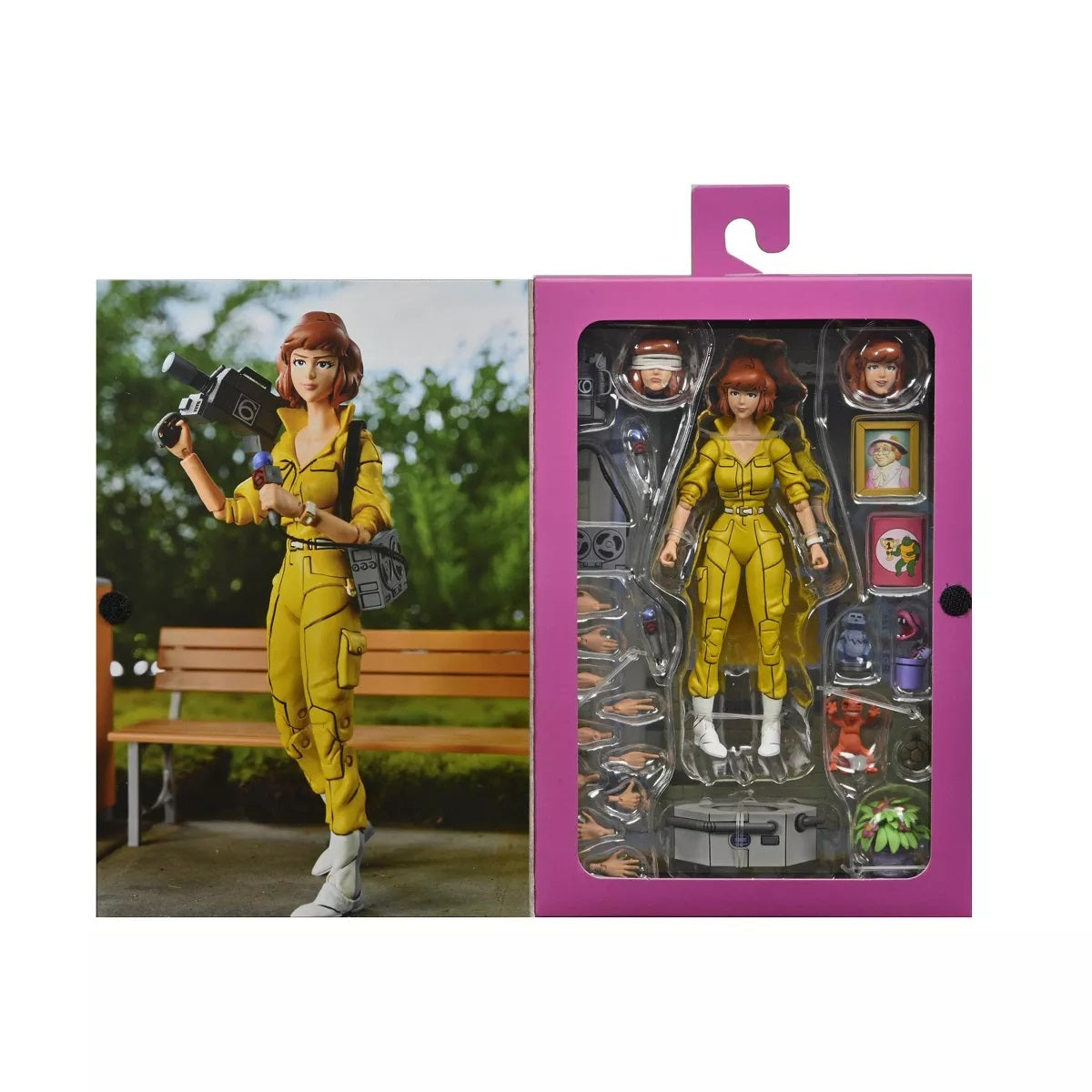 NECA's Ultimate 7 - inch Mirage Comics April O’Neil Action Figure from Teenage Mutant Ninja Turtles