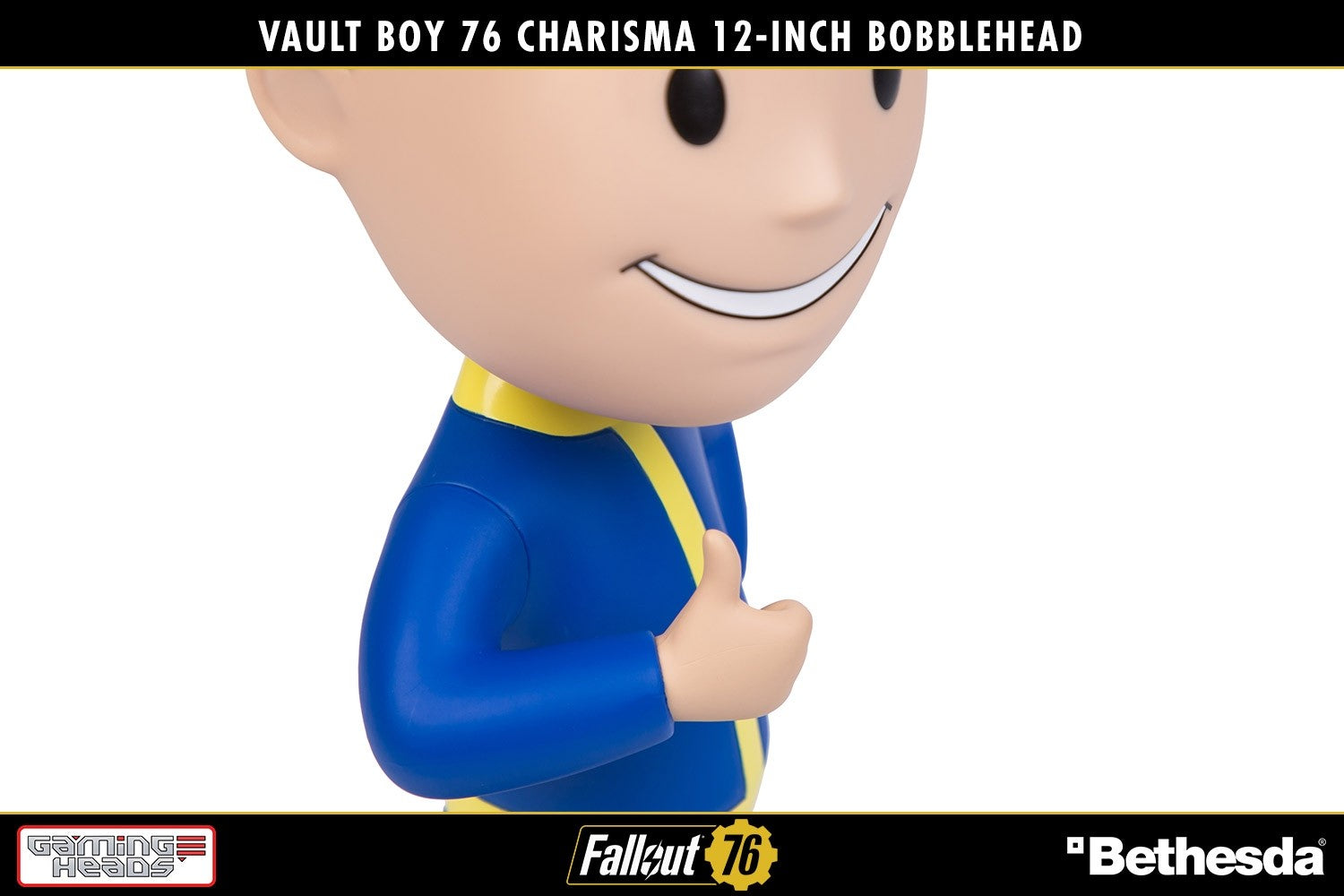 High - Quality 12 - Inch Fallout Vault Boy 76 Charisma Bobblehead