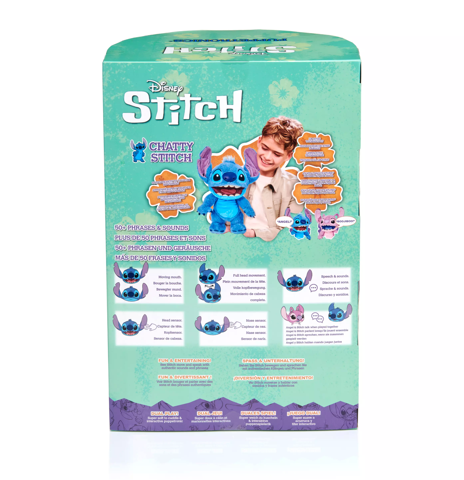 Disney's Animated Chatty Stitch Puppet with Over 50 Sounds