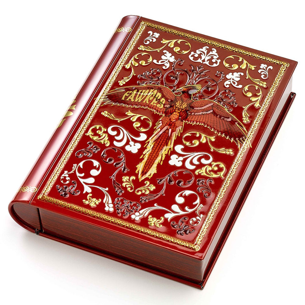 Harry Potter Themed Luxury Collectible Gift Tin Featuring Fawkes the Phoenix