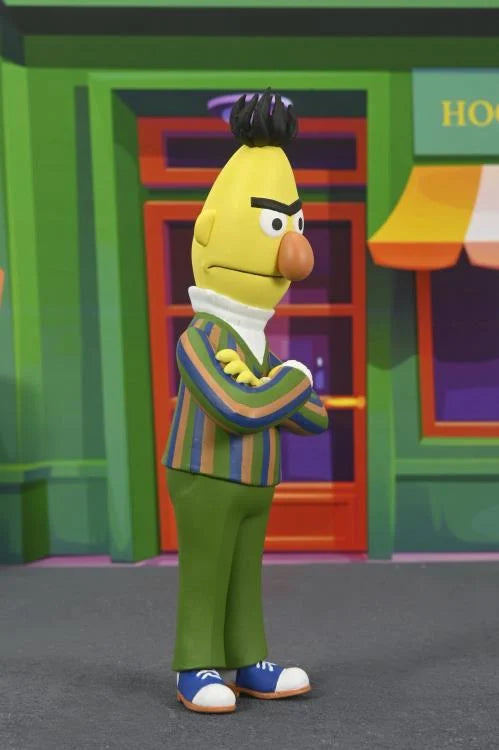 NECA Sesame Street Toony Classics Collectible Bert Action Figure Toy