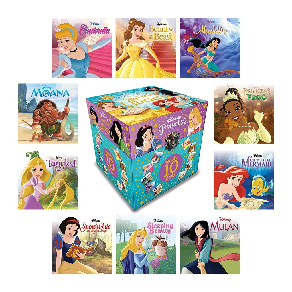 Disney Princess Collection: My Little Library of Enchanting Books
