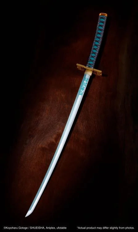 Authentic Demon Slayer Kimetsu no Yaiba Proplica Replica of Muichiro Tokito's Nichirin Sword for Anime Fans