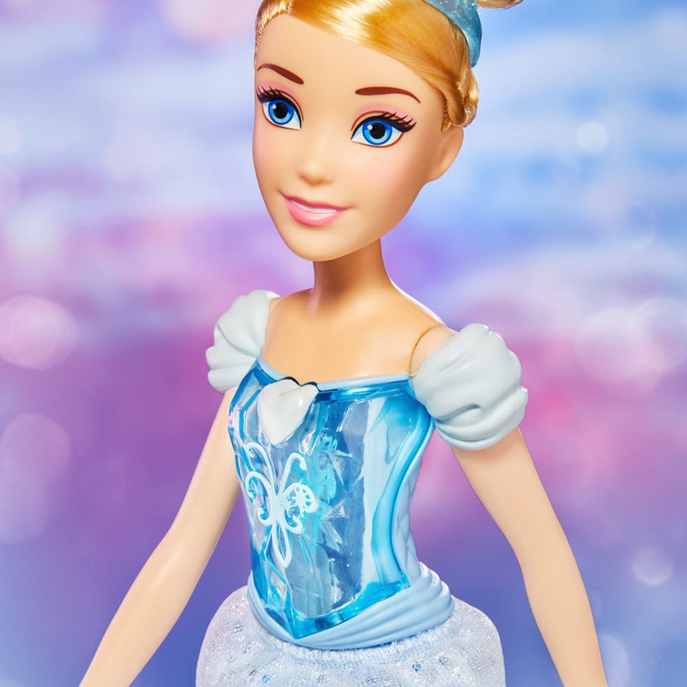 Disney Princess Fashion Doll - Royal Shimmer Cinderella Doll with Signature Blue Accessories