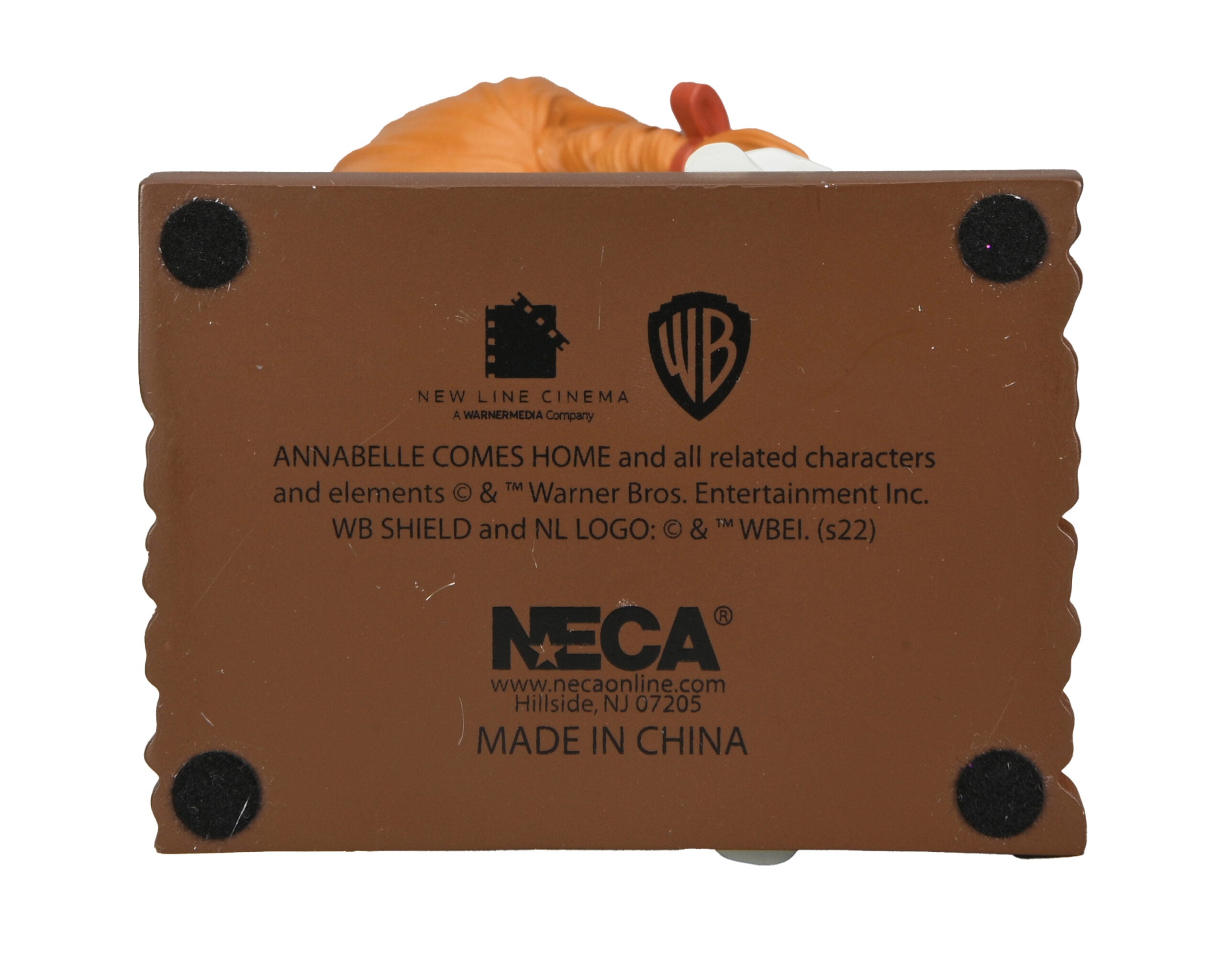 NECA Collectible The Conjuring Universe Annabelle Head Knocker Resin Figure for Horror Fans