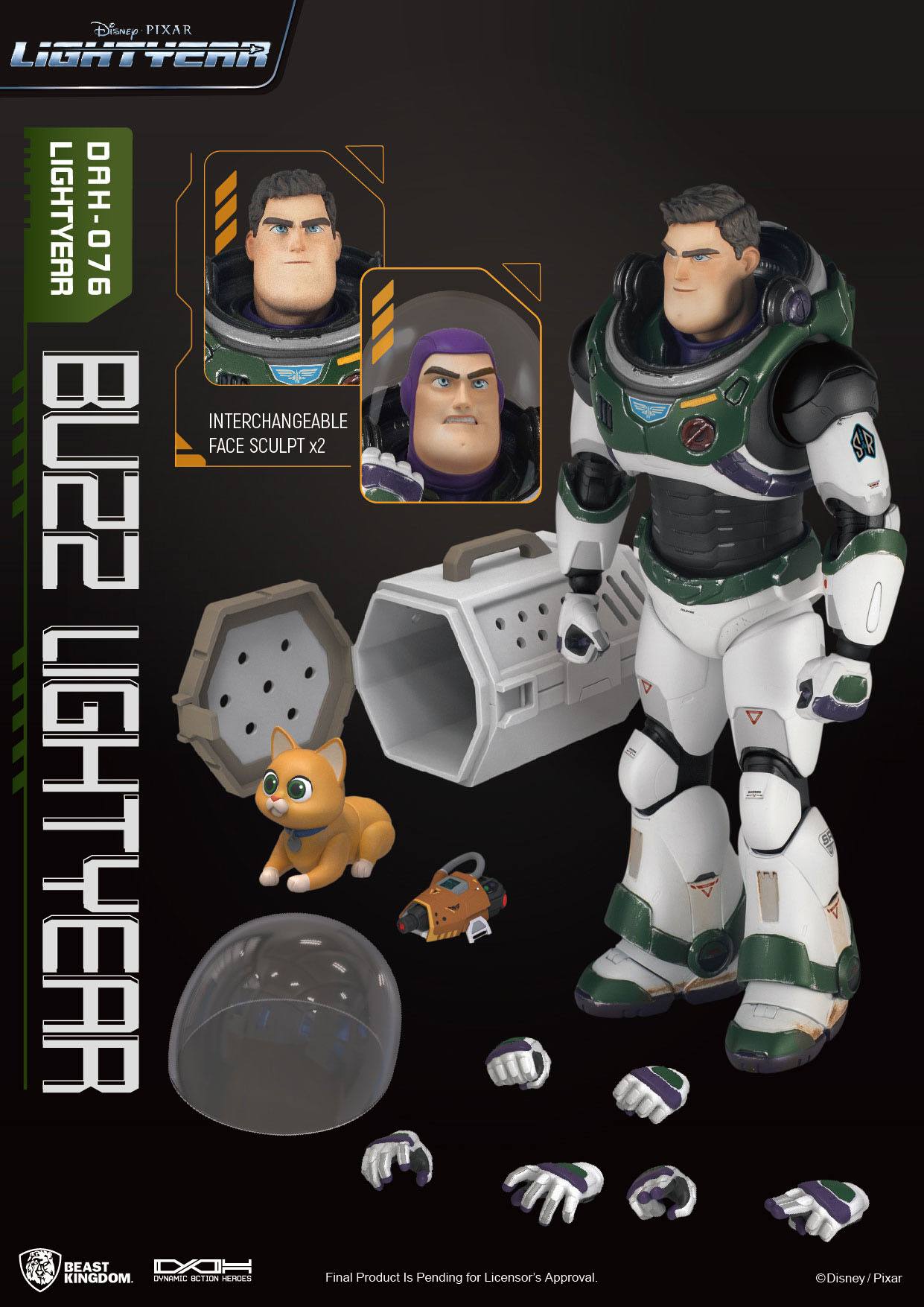 Beast Kingdom 1/9 Scale Dynamic Action Figure of Buzz Lightyear in Alpha Suit