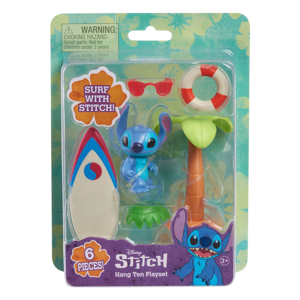 Disney Lilo & Stitch Themed Surf and Sun Adventure Playset for Kids