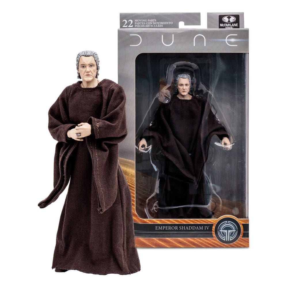 Dune Part Two Collectible Emperor Shaddam IV Action Figure Toy