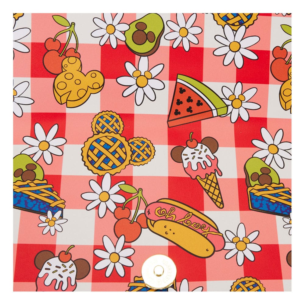 Loungefly's Licensed Disney Minnie Mouse Picnic Basket Crossbody Bag