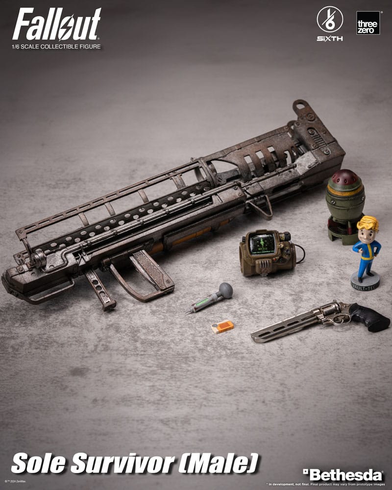 Fallout 4 Male Sole Survivor 1/6 Scale Collectible FigZero Action Figure