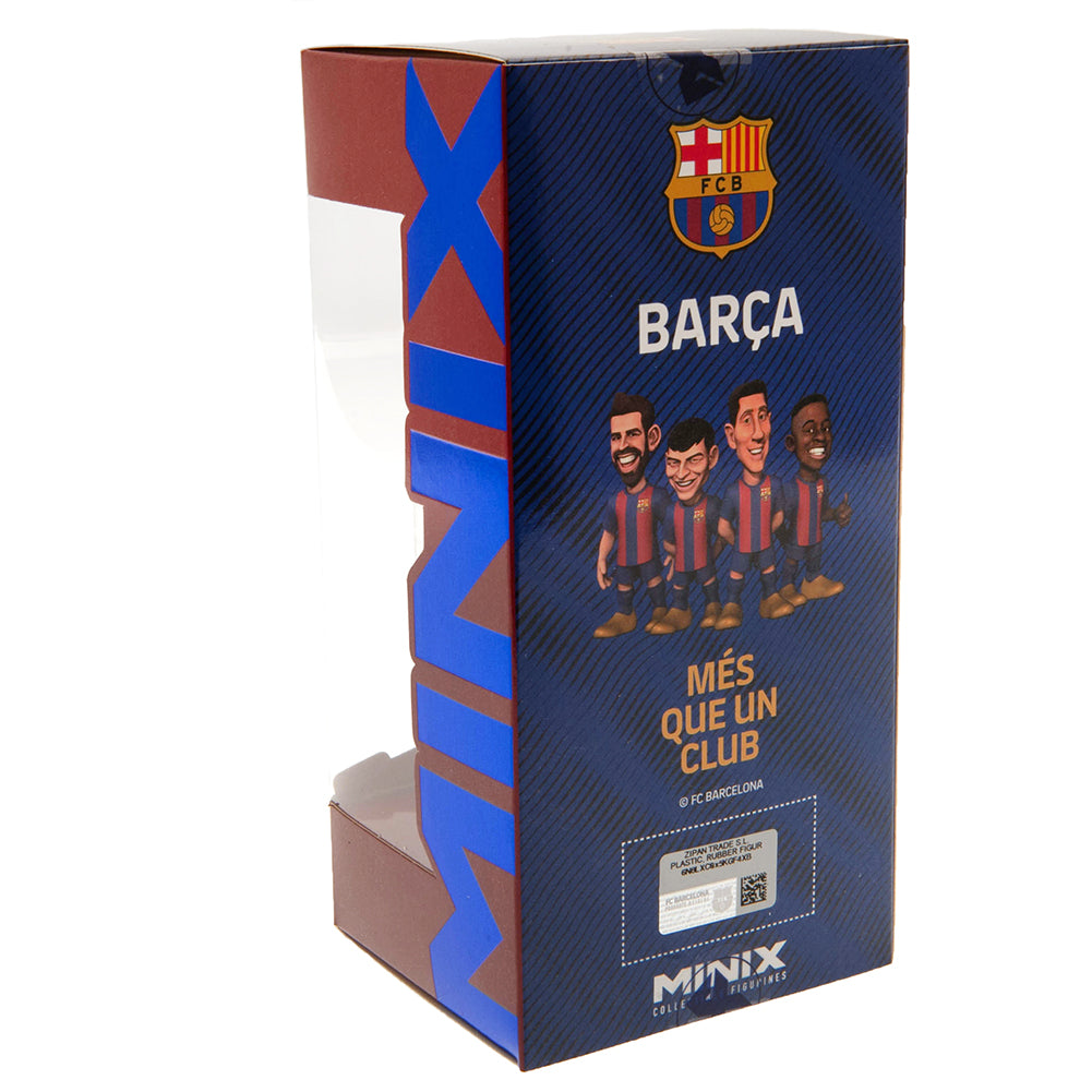 FC Barcelona Collectible MINIX Figurine of Football Star Robert Lewandowski