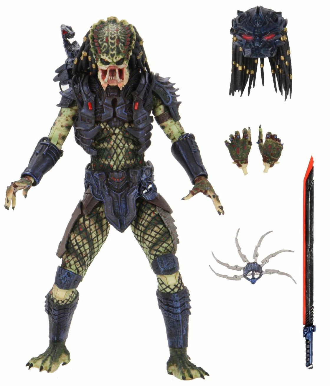 NECA Ultimate 7 - Inch Scale Lost Predator from Predator 2 Action Figure