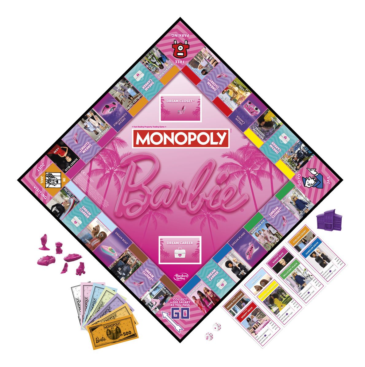 Barbie Themed Monopoly Board Game - An Exciting Family Entertainment