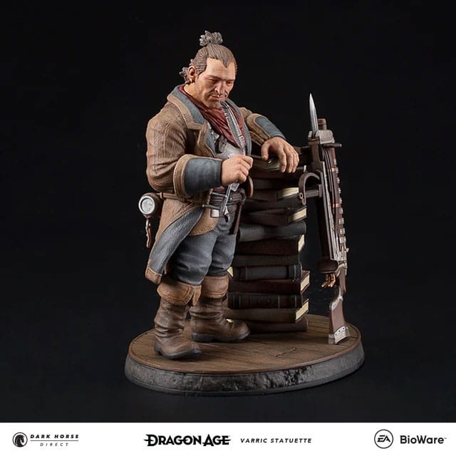 Limited Edition Collectible Dragon Age Varric Tethras Statue Figurine