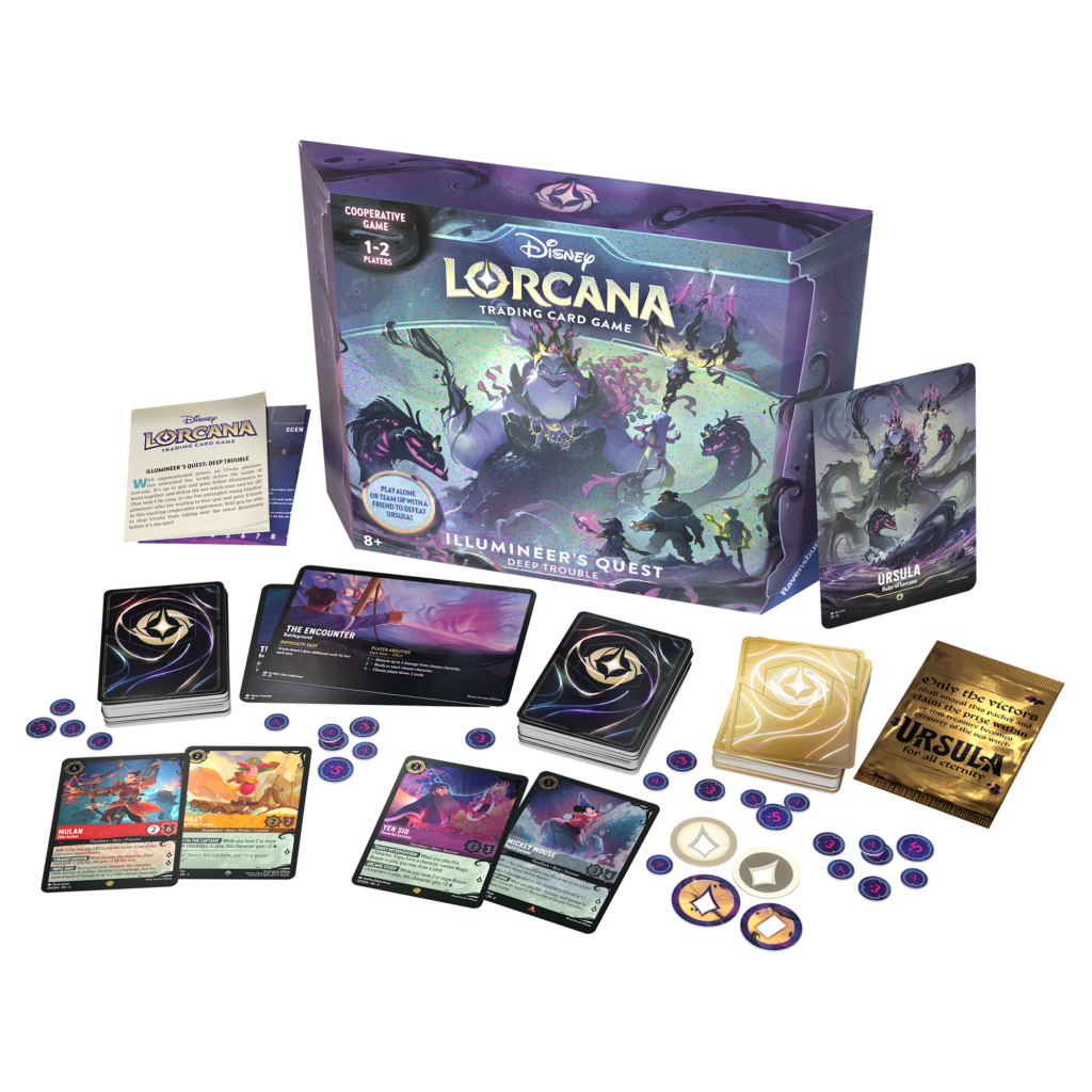 Disney Lorcana Trading Card Game: Ursula's Return Exclusive Gift Set