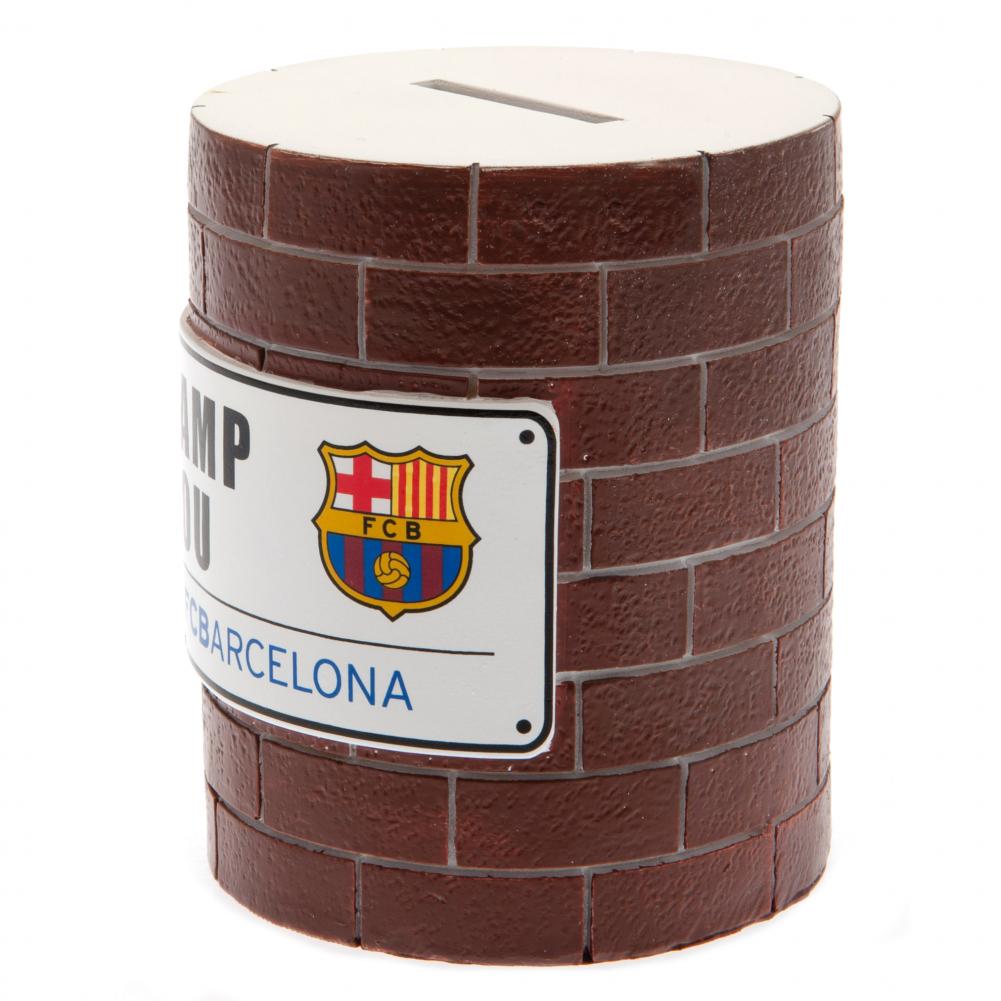 Resin Reusable FC Barcelona Team Themed Money Box for Saving Coins