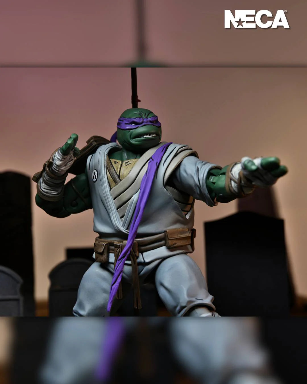 NECA 7-Inch Ultimate Donatello Action Figure from Teenage Mutant Ninja Turtles: The Last Ronin