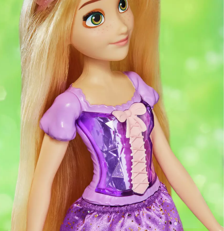 Disney Princess Royal Shimmer Rapunzel Fashion Doll with Signature Accessories
