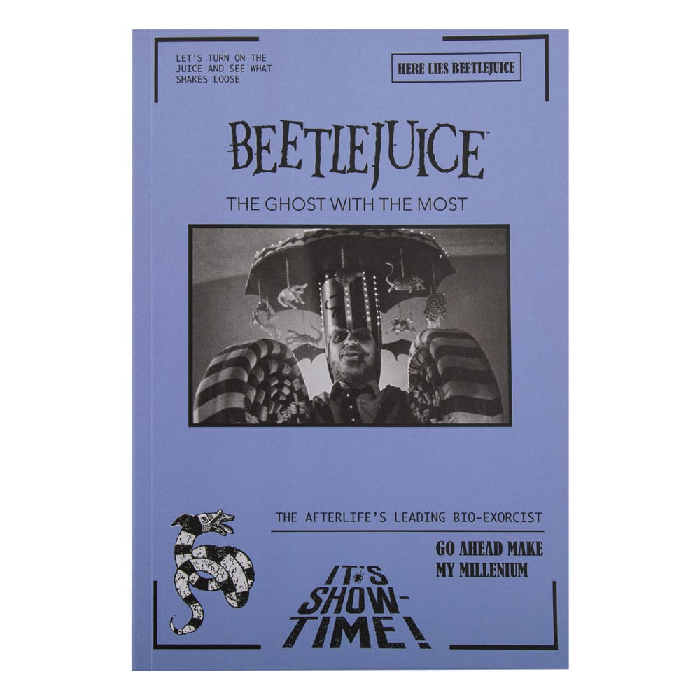 Beetlejuice It's Show Time Softcover Writing Notebook for Creative and Productive Writing