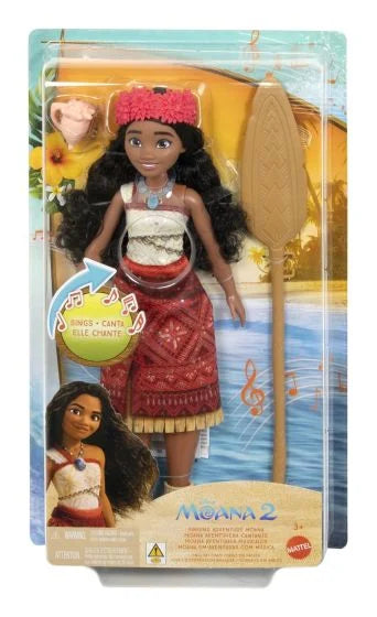 Disney Moana 2 Singing Fashion Adventure Doll with Fun Accessories